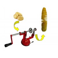 hot spiral potato peeler